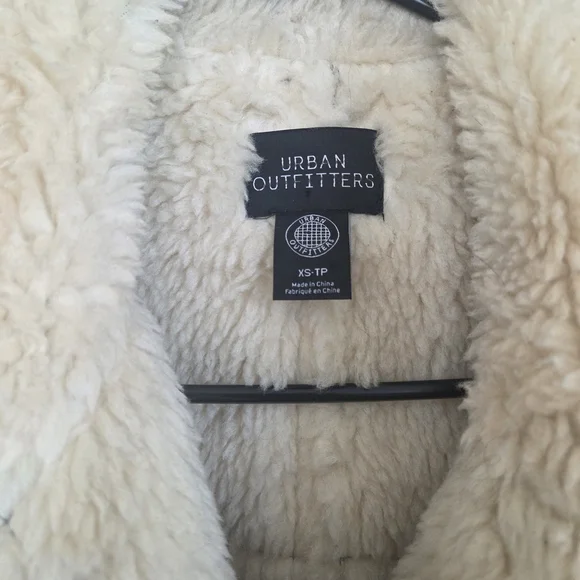 Faux Shearling Lined Dark Chocolate/Black Vinyl Faux Leather Jacket - Picture 2 of 9